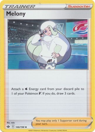 Melony - 146/198 - Uncommon Sword &amp; Shield: Chilling Reign Singles