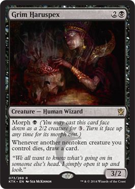 Grim Haruspex 073/269 Khans of Tarkir Singles