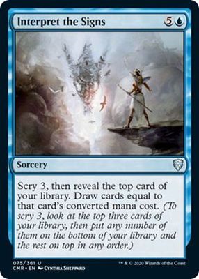 Interpret the Signs 075/361 - Commander Legends Singles