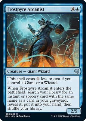 Frostpyre Arcanist 058/285 Kaldheim Singles