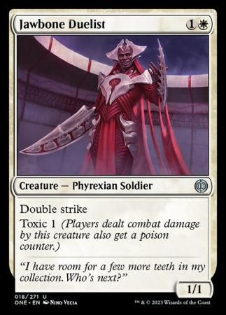 Jawbone Duelist 018/271 Phyrexia All Will Be One Singles (Español)