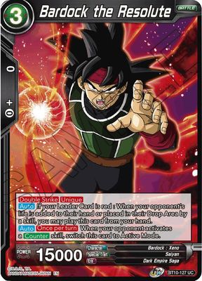 Bardock the Resolute - Rise of the Unison Warrior (DBS-B10) Rise of the Unison Warrior