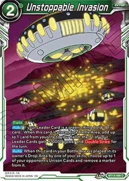 Unstoppable Invasion - Supreme Rivalry (DBS-B13) Supreme Rivalry