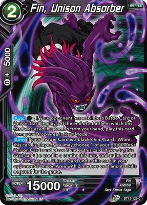 Fin, Unison Absorber - Saiyan Showdown (DBS-B15) Saiyan Showdown