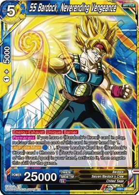 SS Bardock, Neverending Vengeance - Battle Evolution Booster (EB-01) Battle Evolution Booster