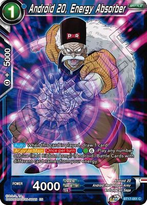 Android 20, Energy Absorber - Ultimate Squad (DBS-B17) Ultimate Squad