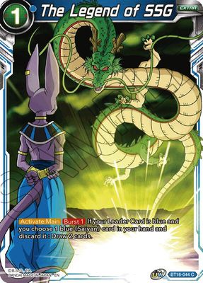 The Legend of SSG - Realm of the Gods (DBS-B16) Realm of the Gods