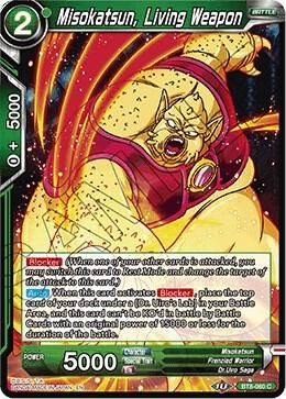 Misokatsun, Living Weapon - Malicious Machinations (DBS-B08) Malicious Machinations