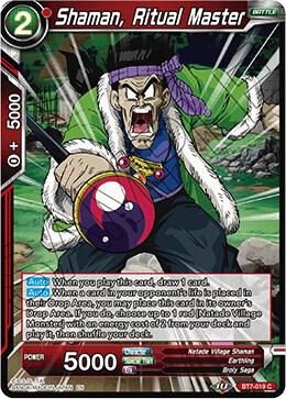 Shaman, Ritual Master - Assault of the Saiyans (DBS-B07) Assault of the Saiyans