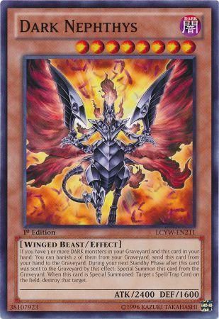 Dark Nephthys - LCYW-EN211 - Common 1st Edition Legendary Collection 3: Yugi&#39;s World 1st Edition Singles