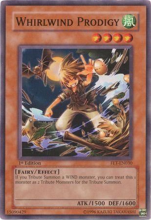 Whirlwind Prodigy - FET-EN030 - Common 1st Edition Flaming Eternity [FET] 1st Edition Singles