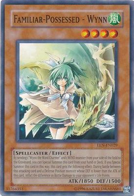 Familiar-Possessed - Wynn - EEN-EN029 - Common Unlimited Elemental Energy [EEN] Unlimited Singles