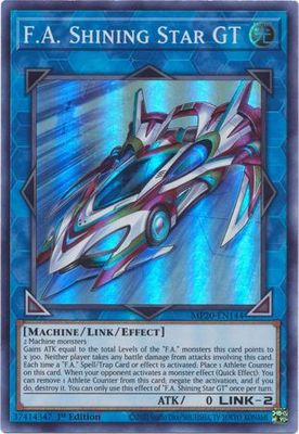 F.A. Shining Star GT - MP20-EN144 - Super Rare 1st Edition 2020 Mega-Tin: Lost Memories 1st Edition Singles (espanol)