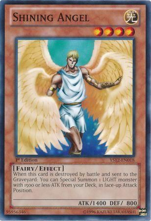 Shining Angel - YS12-EN018 - Common 1st Edition Starter Deck: Xyz Symphony 1st Edition Singles