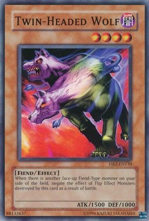Twin-Headed Wolf - DB2-EN130 - Common Dark Beginning 2 DB2