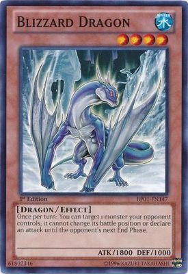 Blizzard Dragon - BP01-EN147 - Common 1st Edition Battle Pack: Epic Dawn 1st Edition Singles (espanol)