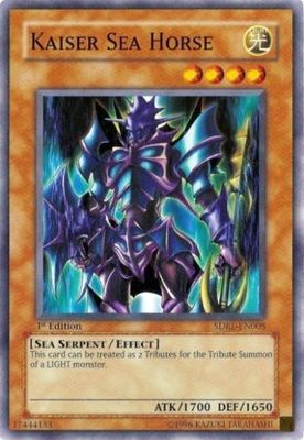 Kaiser Sea Horse - SDRL-EN008 - Common 1st Edition Structure Deck: Rise of the Dragon Lord 1st Edition Singles
