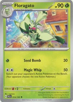 Floragato - 014/193 - Uncommon Scarlet &amp; Violet: Paldea Evolved Singles