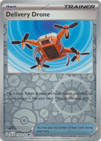 Delivery Drone - 178/193 - Uncommon Reverse Holo Scarlet &amp; Violet: Paldea Evolved Reverse Holo Singles