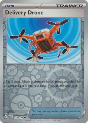 Delivery Drone - 178/193 - Uncommon Reverse Holo Scarlet &amp; Violet: Paldea Evolved Reverse Holo Singles