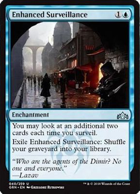 Enhanced Surveillance 040/259 Guilds of Ravnica Singles