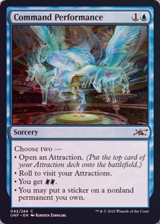 Command Performance 042/244 - Foil Unfinity Foil Singles