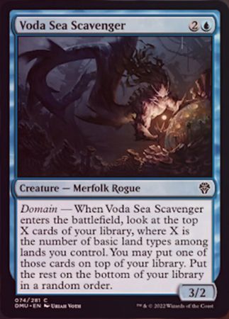 Voda Sea Scavenger 074/281 - Foil Dominaria United Foil Singles