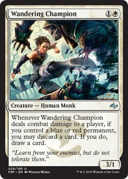 Wandering Champion 029/185 Fate Reforged Singles