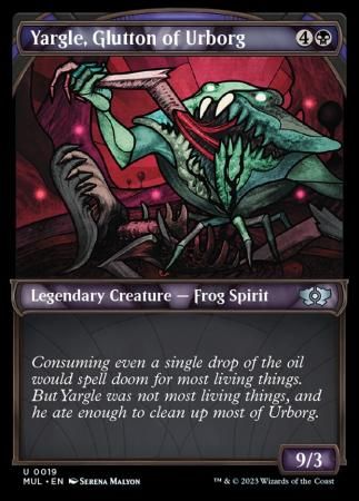Yargle, Glutton of Urborg 0019 Showcase March of the Machine Multiverse Legend Singles