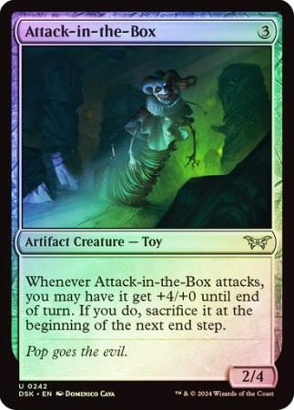 Attack-in-the-Box 242 - Foil Duskmourn: House of Horror Foil Singles (Español)