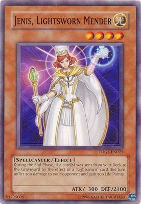 Jenis, Lightsworn Mender - TDGS-EN025 - Common Unlimited The Duelist Genesis [TDGS] Unlimited Singles