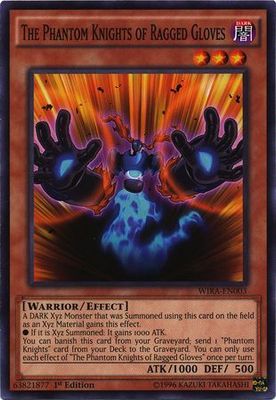 The Phantom Knights of Ragged Gloves - WIRA-EN003 - Common 1st Edition Wing Raiders 1st Edition Singles