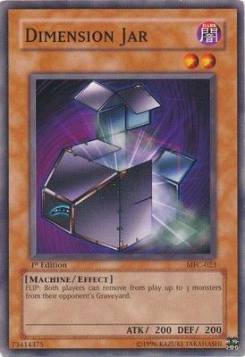 Dimension Jar - MFC-023 - Common 1st Edition Magician&#39;s Force [MFC] Singles
