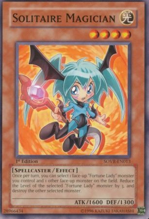 Solitaire Magician - SOVR-EN013 - Common 1st Edition Stardust Overdrive [SOVR] 1st Edition Singles