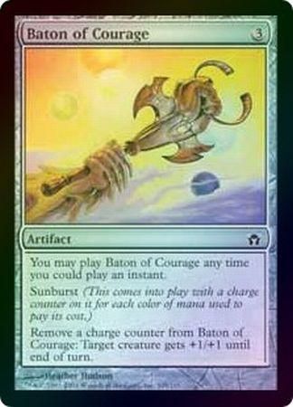 Baton of Courage 105/165 - Foil Fifth Dawn Foil Singles  (Español)