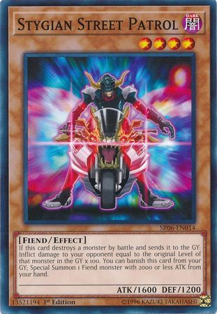 Stygian Street Patrol - SR06-EN014 - Common 1st Edition Lair of Darkness 1st Edition Singles (espanol)