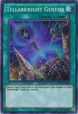 Tellarknight Genesis - INOV-EN062 - Super Rare Unlimited Invasion Vengeance Unlimited Singles