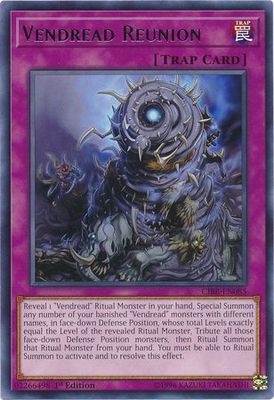 Vendread Reunion - CIBR-EN085 - Rare 1st Edition Circuit Break 1st Edition Singles (espanol)