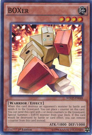 BOXer - WSUP-EN048 - Super Rare 1st Edition YuGiOh World Superstars 1st Edition Singles