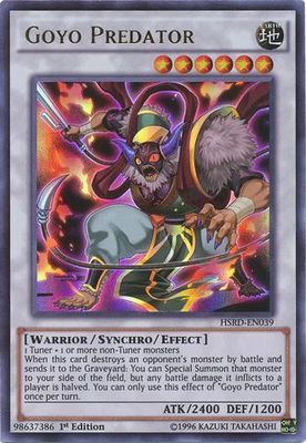 Goyo Predator - HSRD-EN039 - Ultra Rare 1st Edition High-Speed Riders 1st Edition Singles