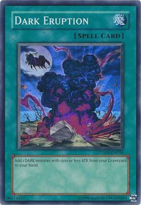 Dark Eruption - PTDN-EN054 - Super Rare Unlimited Phantom Darkness [PTDN] Unlimited Singles
