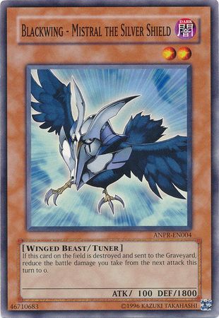 Blackwing - Mistral the Silver Shield - ANPR-EN004 - Common Unlimited Ancient Prophecy [ANPR] Unlimited Singles