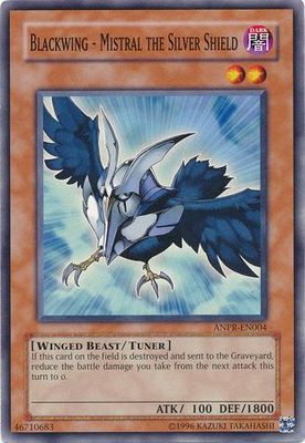 Blackwing - Mistral the Silver Shield - ANPR-EN004 - Common Unlimited Ancient Prophecy [ANPR] Unlimited Singles