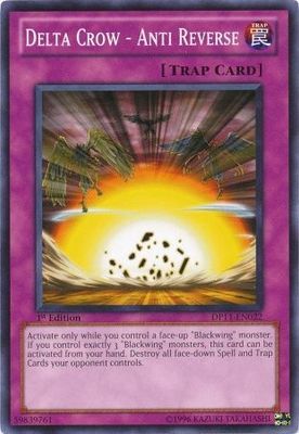Delta Crow - Anti Reverse - DP11-EN022 - Common 1st Edition Duelist Pack: Crow [DP11] *Espanol*
