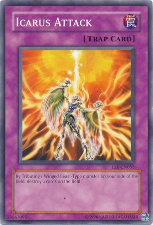 Icarus Attack - EOJ-EN055 - Common Unlimited Enemy Of Justice [EOJ] Unlimited Singles