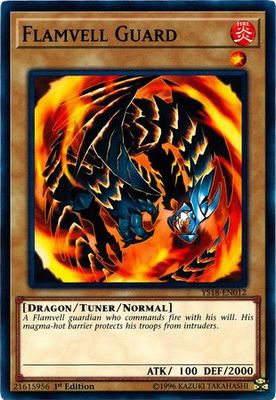 Flamvell Guard - YS18-EN012 - Common 1st Edition Starter Deck: Codebreaker Singles