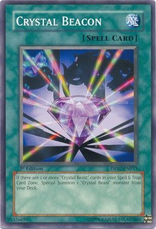 Crystal Beacon - DP07-EN013 - Common 1st Edition Duelist Pack: Jesse Anderson DP07 1st Edition Singles