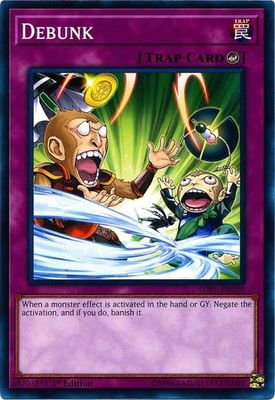 Debunk - SDPL-EN039 - Common 1st Edition Structure Deck: Powercode Link 1st Edition Singles