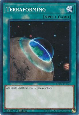 Terraforming - LEDD-ENC21 - Common 1st Edition Legendary Dragon Decks Singles