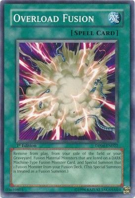 Overload Fusion - DP04-EN022 - Common 1st Edition Duelist Pack: Zane Truesdale [DP04] 1st Edition Singles